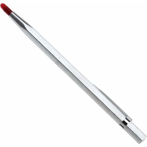 2 pcs en carbure de tungstène Point Pointe de traçage stylos ingénieur Détails Pointe à Tracer Craft Outil 142mm