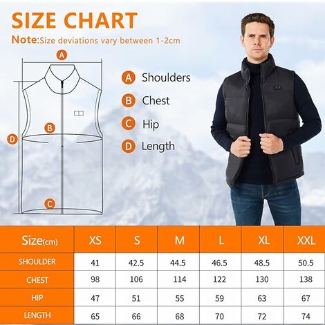 CQZZU Pull Chauffant Homme Femme Chemise Thermique 9 Zones USB