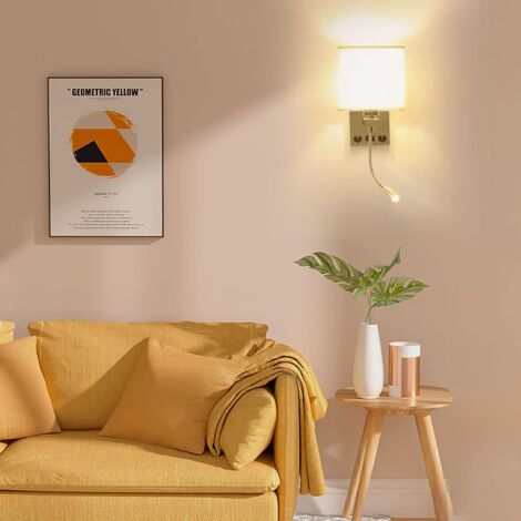 Bras Oscillant Pour Applique Murale Mikikit - Support Métallique Pour Lampe Industrielle, Montage Simple