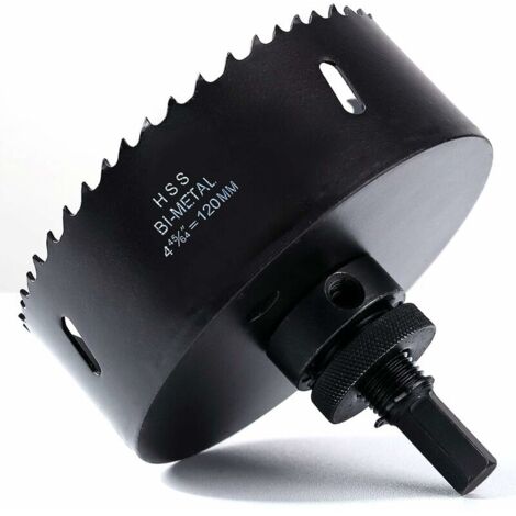 Mandrin Pour Scie-cloche à Tige Hexagonale C.K Avec Foret Pilote 43mm