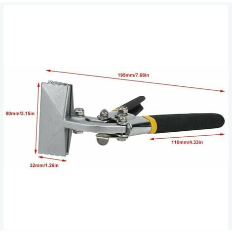 Pince pour plier la tôle à la main, pinces pour plier droit. Outil manuel pour pliage de tôles, pinces pour plier les tôles. Outil pour aplatir (courbé).