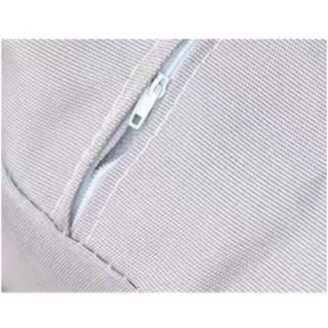 CHOYCLIT Coussin de chaise Coussin de sol épais et rond Couleur unie confortable, coussin de jardin, coussin de fauteuil en rotin, coussin de chaise suspendue, blanc，100×100cm