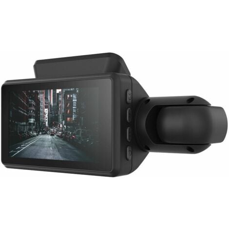 CHOYCLIT Caméra de surveillance interieur / exterieur,Caméra de voiture Dashcam avant et arrière, Full HD, grand angle 140°，avant + intérieur, 1pc.