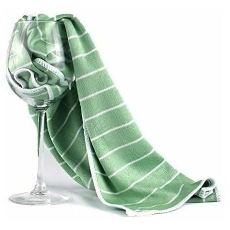 CHOYCLIT Chiffon, microfibre et lingette,Lot de 12 Microfibres Bambou - Spécial Pro - Lustrez Toutes Les Surfaces Lisses et fragiles - TVA récupérable 40×40CM