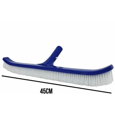 Épuisette De Piscine - Filet Surface Avec Cadre Bleu - Compatible Manche Standard/télescopique - Nettoyage Débris
