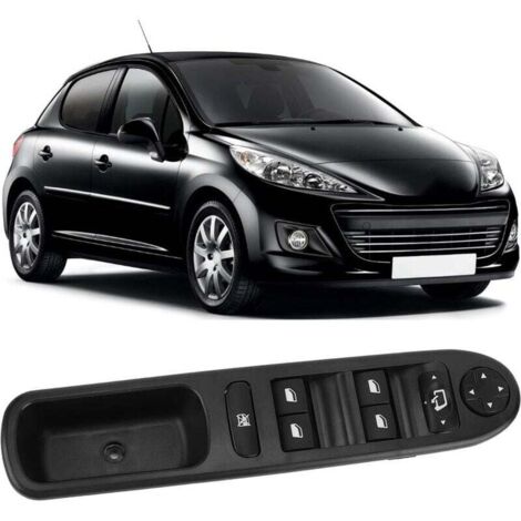 CHOYCLIT Interrupteur de fenêtre électrique, interrupteur de commande de fenêtre électrique avant droit adapté pour 207 6490.EH