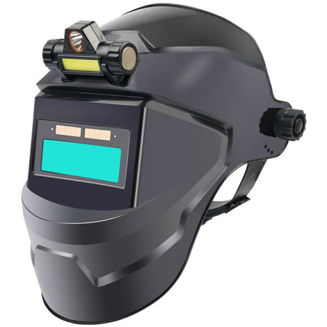 CHOYCLIT Masque de soudage automatique avec lampe frontale éclairée