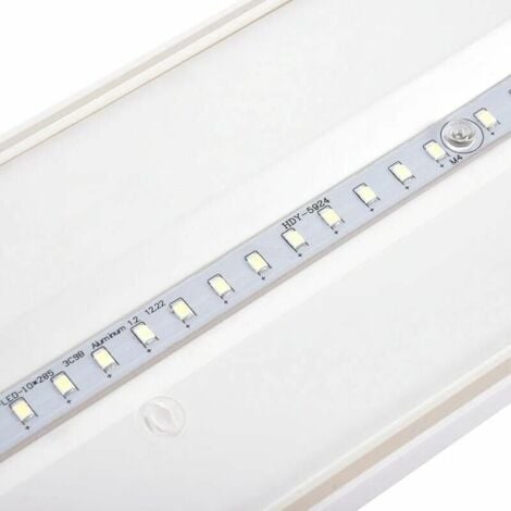 CHOYCLIT Bloc Autonome d'Eclairage de Sécurité 3 heures d'éclairage IP65 200Lm 6500K 27LED