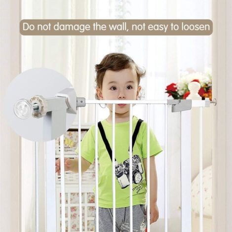 Lot 4 Tiges Filetées M10 100 Mm Pour Barrière Bébé/Animaux – Vis Pression Escalier Blanc