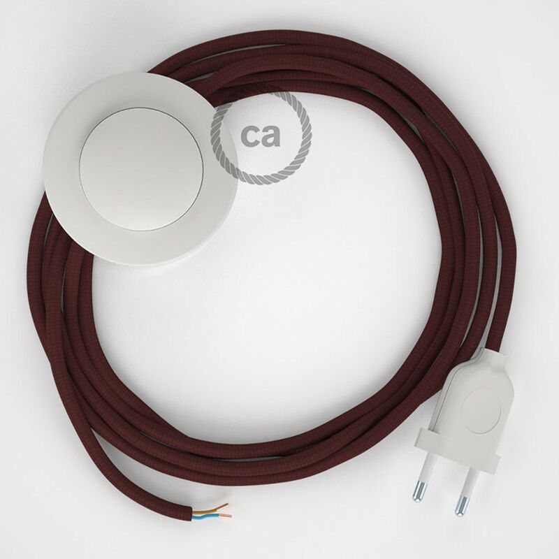 Scatola da parete in metallo con doppia presa Schuko per Creative-Tube by  Creative cables - LIGHT dESIGN STORE