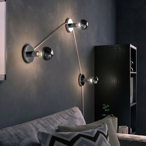 B05 - Lampadina LED G125 mezza sfera argento