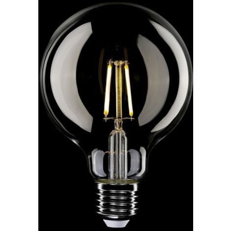 Lampadina LED Trasparente Globo G95 4W 470Lm E27 2700K - E04