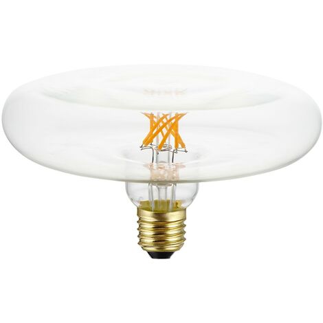 Lampadina LED Trasparente DASH D170 filamento twisted 6W 610Lm E27 2700K  Dimmerabile