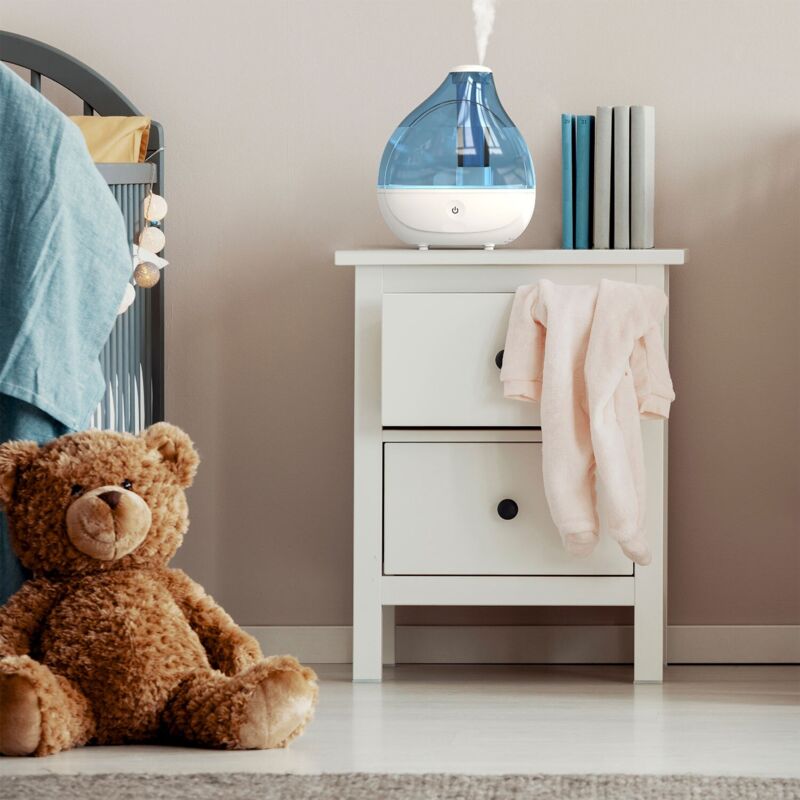 Déshumidificateur Silencieux 2,8L Avec Télécommande - Pour Chambre, Salle De Bain Et Sous-Sol Jusqu'à 75m², Noir