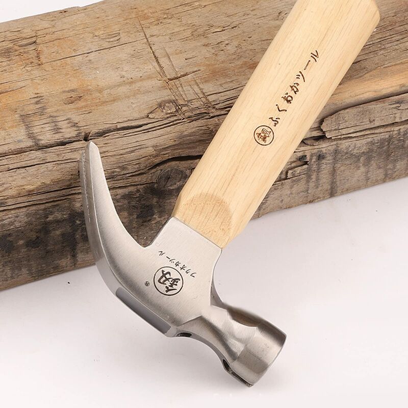 Marteau à Griffes Petit Format - Poignée Ergonomique Caoutchoutée, Acier Carbone, Pour Bricolage Et Camping