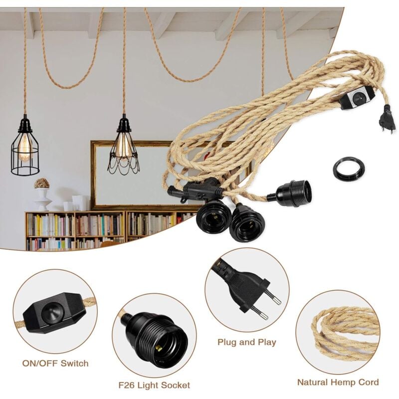 COMUTA - BANDEAU 19'' 8PC AVEC INTERRUPTEUR / CORDON 1.8M / ALU NOIR