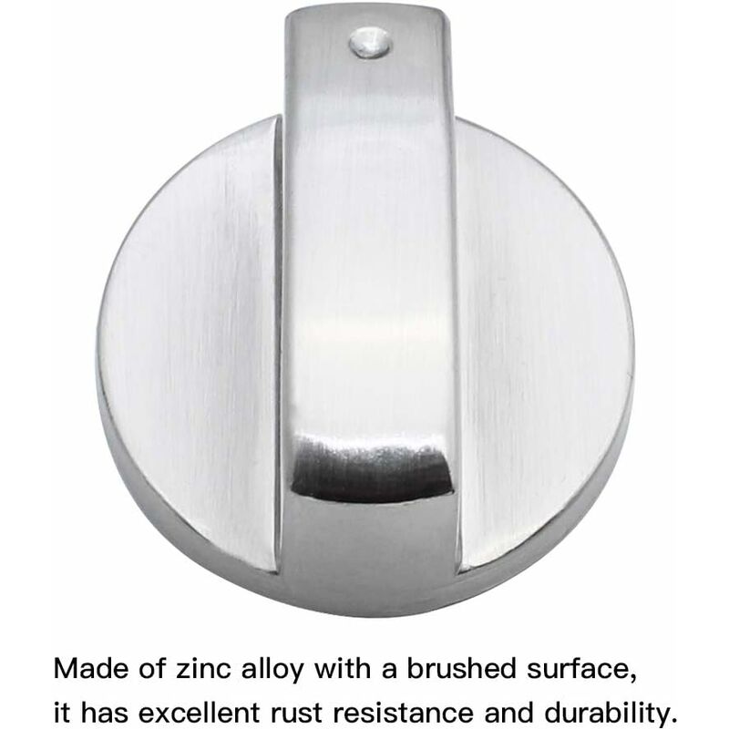 Boutons De Commande Universels En Métal Bouton Cuisinière à Gaz 6mm Boutons De Contrôle