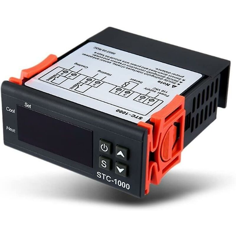 Contrôleur De Température STC-1000 Thermostat Numérique 110-220V - Chauffage Et Refroidissement Pour Réfrigérateur Fermenteur
