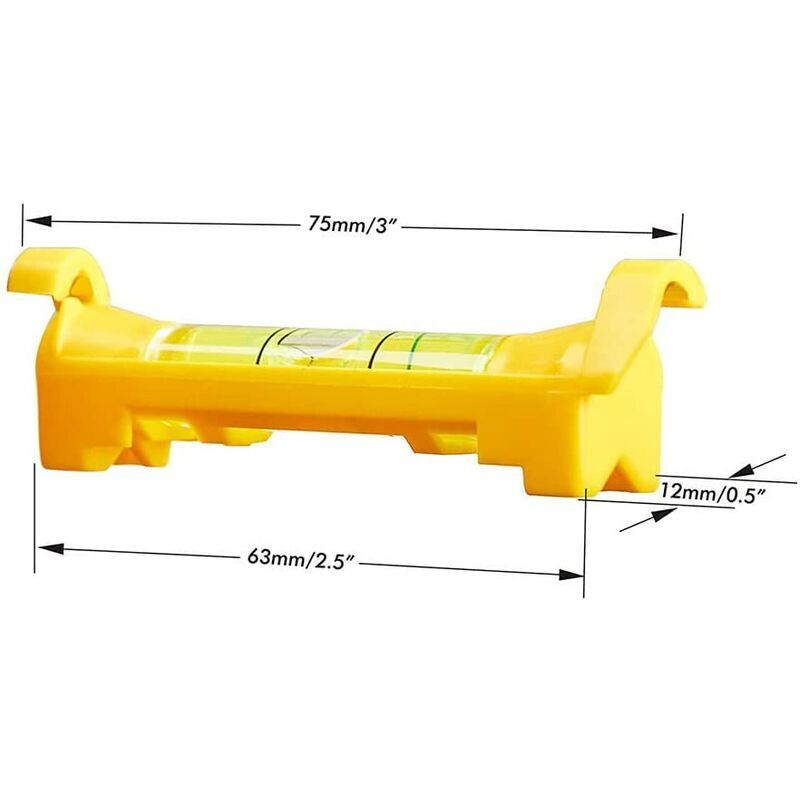 Niveau Ficelle Niveau à Bulle Pour Ficelle De Maçon Stabila 80 Mm | Niveaux à Bulle | FR Mini Niveau A Bulle