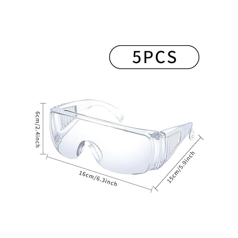 Lunette Chimie Shuangtuo 2 PCS Lunettes De Protection Anti-Buée Et UV Lunettes Et Anti Lunette Protection Bricolage