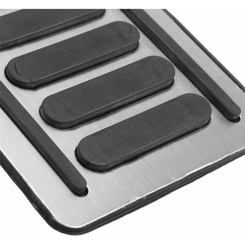 Acheter Repose-pieds Universel Pour Voiture, Planche à Pédales, Tapis De Sol Antidérapant, Coussinet De Talon En Acier Inoxydable, Pièces De Rechange Intérieures, Accessoires De Voiture