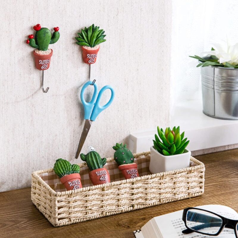 5 Crochets Pour Pots De Fleurs, Crochets Pour Cuisine, Salle De Bain Chambre Cintre Crochet Auto Adhesif Peut Etre Reutilise 82611810