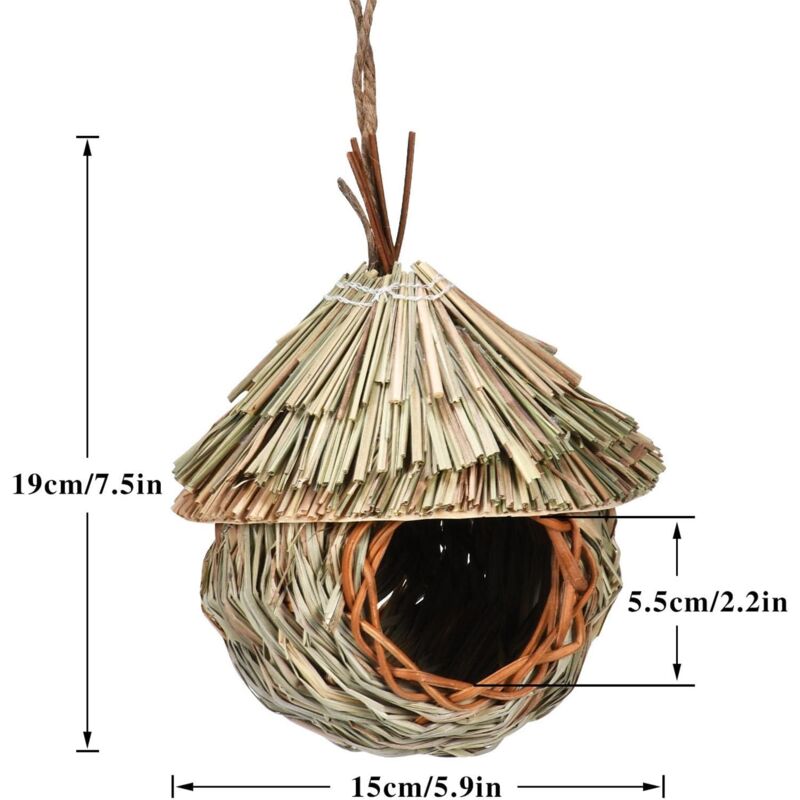 Xiatiam Nichoir à Colibri Pour L'extérieur | Poche De Nid D'oiseau