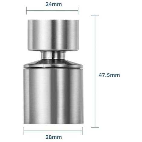 Aérateur de rechange pour les robinets Nobili Rubinetterie RAEK219/38CR