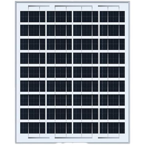 Panneau solaire, 20W, 18V, 350x550 mm, noir (1/5)