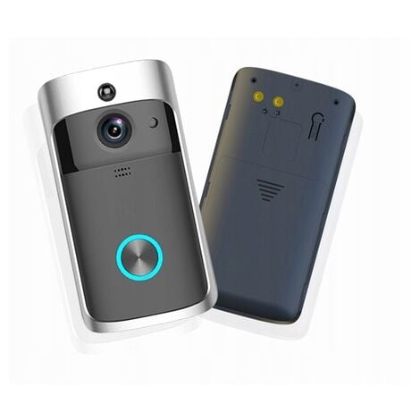 Interphone vidéo avec sonnette, caméra intelligente, sans fil, HD 1080P, détection de mouvement, conversation bidirectionnelle, contrôle par application, Onshop