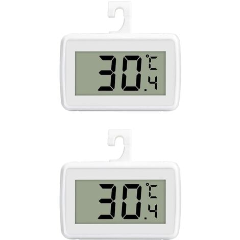 Thermomètre extérieur affichage LCD Carlinéa - Feu Vert