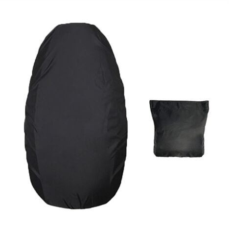 Housse De Protection Moto Antipluie - Couverture Selle Imperméable - Taille XL - Noir