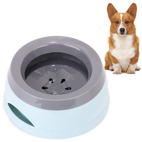 Bol d'eau de voyage pour chien, bol d'eau pour chien de 750 ml, anti-goutte, anti-déversement, bol pour chat, distributeur de bol de voyage portable amovible en plastique, vert (1/5)