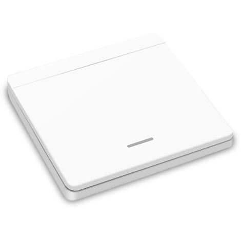 Aougo – Interrupteur d'éclairage sans fil RF 433Mhz – Installation facile sans câblage – Portée jusqu'à 50m – Sensibilité élevée > -97dBm