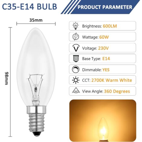 Ampoule LED E27 7W Remplace une ampoule de 60W 600 lumens Ampoule A60