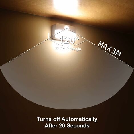 Ampoule LED à Détecteur De Mouvement, Assez Puissante Pour La