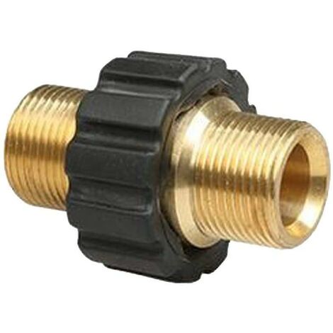 Adaptateur Laiton Quick-Click Pour Karcher - M22 14 Mm - Haute Pression Jusqu’à 220 Bar - Compatible Série K