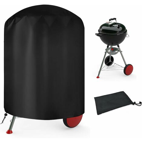 Housse de protection barbecue rond