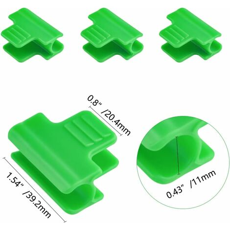 Clips En Plastique Pour Plantes De Jardin, 50 Pièces, Outil De