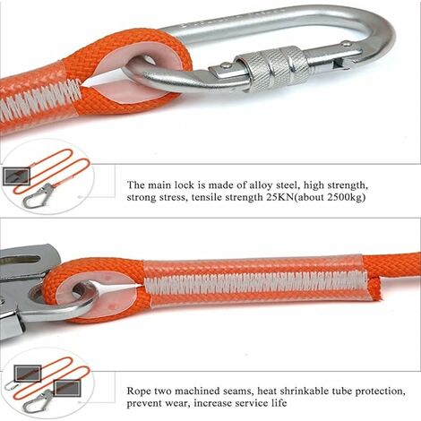 Ceinture Sécurité Escalade Harnais D'escalade NewDoar Léger Et Fin - Professionnel Pour Alpinisme, Sauvetage Et Rappel Ceinture Sécurité Arboriculture Sauvetage