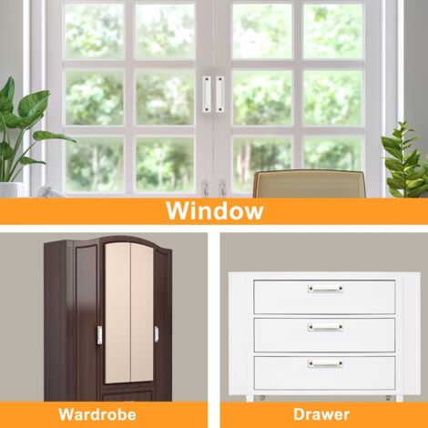 1 Ensemble De Poignée De Fenêtre En Alliage D'aluminium Pour Porte