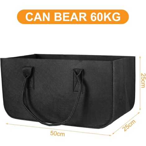 Sollbry Panier Buche Sac A Buches Panier Bois Pour Cheminée Sac A Buches Panier Bois Pour Cheminee Sac A Buches De Bois Chariot Transport Bois De Chauffage 85460388