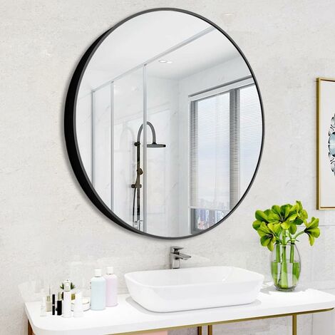 Miroir Mural Hexagonal Sans Cadre – Bord Biseauté Argenté – 17x23.6 Pouces
