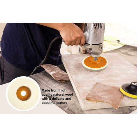 5 Disques à Lamelles Nylon 4-1/2 Pouces Grain 320 - Pour Meuleuse D'angle, Polissage Métal, Finition, Marque SATC, Livraison Rapide