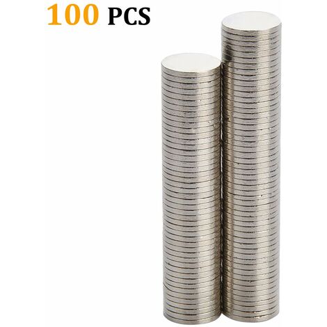 Lot De 200 Aimants Néodyne N52 Super Puissants - Dimensions 3/4 X 3/16 X 1/8 Pouce, Forme Bloc