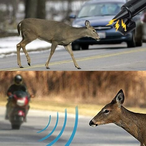animal Alarme sonore Sifflet de cerf de voiture Dispositif d'alerte de  voiture