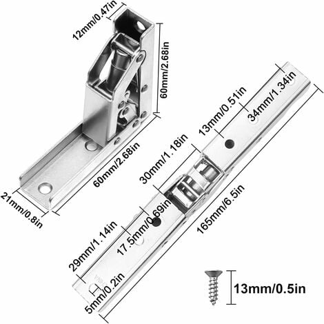 Charnières De Porte, XU, Charnières étagère Pliables à 90 Degrés/180