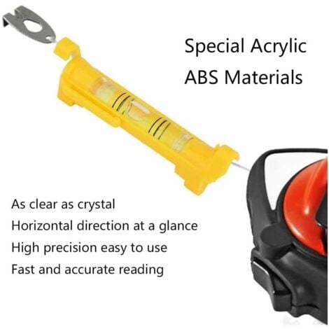 Lot De 9 Petits Niveaux à Bulle, Avec Cordon Directionnel De 75