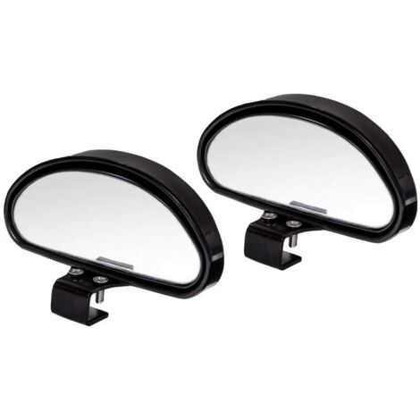 Retroviseur Conduite Accompagnée Retroviseur Angle Mort Miroir D'angle Mort RéTroviseur Conduite Accompagnée pour Tous Les Voitures- Miroir Convexe Angle réglable (2Pcs-A) (1/5)