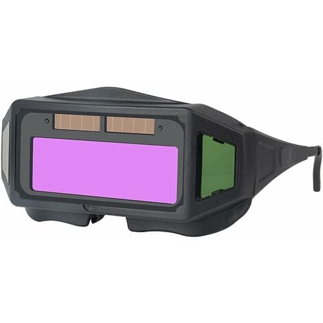 Lunettes de soudage Professionnelles, Lunettes de soudage automatiques, Lunettes de Protection Contre l'éblouissement pour Les travaux de soudage